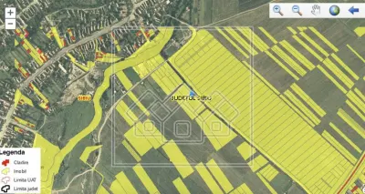 Teren in Sibiu - Campsor - 4700 mp - deschidere 125 ml - foto 3