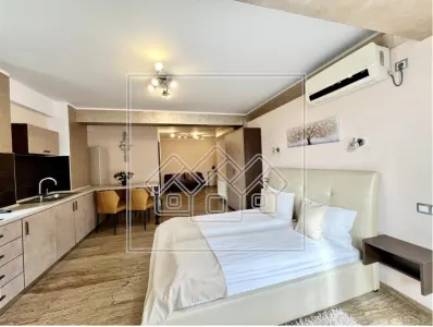 Studio mobilat, utilat de lux - zona Scoala de Inot - cladire recenta - foto 6