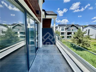 Penthouse 102, mp 3 camere + balcon,partial mobilat, intabulat - foto 4