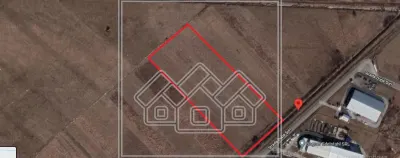 Teren extravilan in Sura Mica, 9300 mp - Zona industriala - Sura Mica