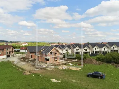 Casa individuala, 487 mp teren, finisata la alb, 147mp utili, Cristian - foto 14