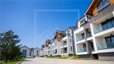Penthouse 3 camere, 2 balcoane, 2 bai - intabulat - Sibiu