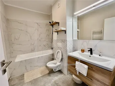 Penthouse 3 camere, 2 balcoane, 2 bai - intabulat - foto 8