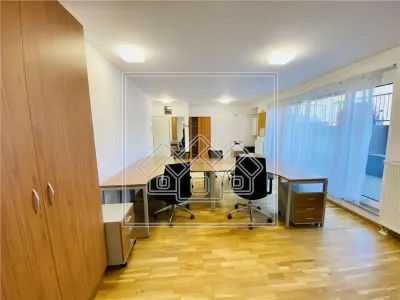 Spatiu de birouri mobilat, Complex Cibinium, zona cu vad - foto 2