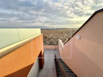Penthouse modern - 3 camere, 2 terase de 191 mp, bloc nou, lift - foto 11