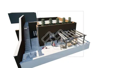 Penthouse modern - 3 camere, 2 terase de 191 mp, bloc nou, lift - foto 9