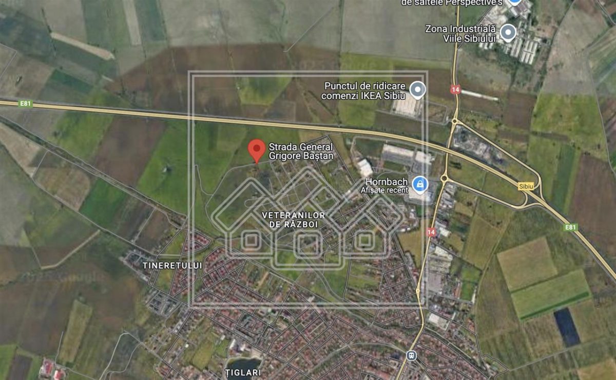 Teren de vanzare in Sibiu - intravilan, 6500 mp - zona Veterani - Sibiu