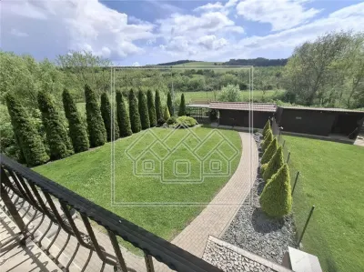 Casa individuala in Poplaca, teren mare, la cheie, mobilata, utilata - foto 18