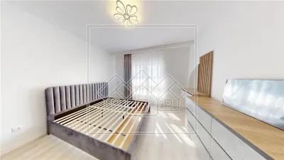 Apart. 3 camere si balcon, 61.2mp utili, predare la alb, Doamna Stanca - foto 12
