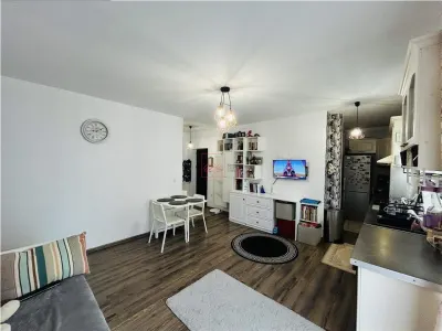Ap 3 camere, balcon, mobilat modern, etaj 1, loc de parcare - foto 3