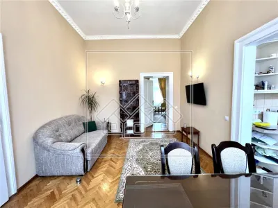Apartament cu 2 camere, dotari de LUX, Ultracentral, etaj 1 - foto 16