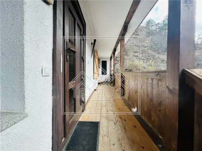 Casa moderna, mobilata si utilata, teren de 309 mp - Cisnadioara - foto 17