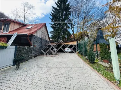 Casa moderna, mobilata si utilata, teren de 309 mp - Cisnadioara - foto 5