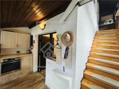 Casa moderna, mobilata si utilata, teren de 309 mp - Cisnadioara - foto 8