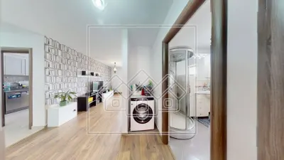 Ap. 3 camere, terasa de 12 mp, decomandat, 74 mp utili, pret bun - foto 11
