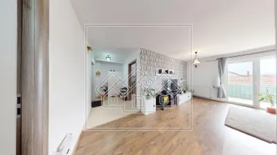 Ap. 3 camere, terasa de 12 mp, decomandat, 74 mp utili, pret bun - foto 14