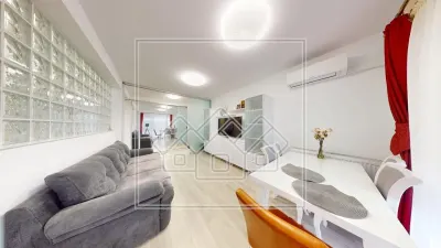 Ap. 3 camere, mobilat si utilat modern, cartier Kogalniceanu - foto 2