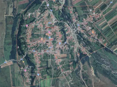 Teren intravilan de vanzare in Arpasu de Sus, 2000 mp, vedere spre munti - Arpasu de Sus