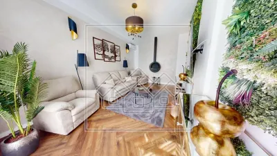 Penthouse de vanzare, terasa de 120 mp, mobilat si utilat confort lux - Sibiu