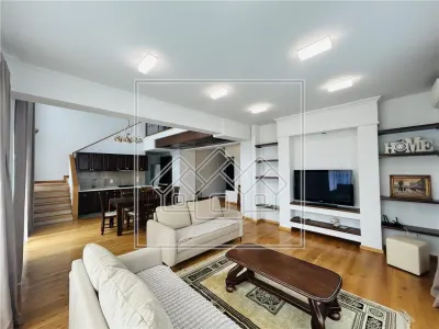 Penthouse spatios si modern, 160 mp utili + terasa spectaculoasa - foto 6