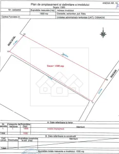 Teren in Cisnadie - 1.500 mp, inainte de Tocile, acces la drum, investitie - foto 3