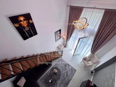 Penthouse de lux cu 5 camere, loc de parcare, ansamblu nou - foto 3