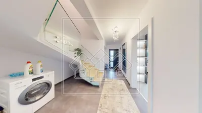 Casa de vânzare în Cristian, Sibiu — Construc?ie 2025, Mobilat? Rovere | New Concept Living - foto 8