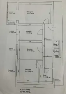Apartament 3 camere,2 bai etaj intermediar  Judetean - foto 6