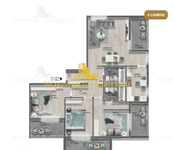 APARTAMENT CU 4 CAMERE IN ZONA ALBERT - Ploiesti