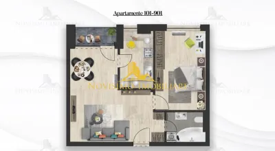 NOVISIMO-IMOBILIARE: AP. CU DOUA CAMERE ULTRACENTRAL, ZONA ZERO - Ploiesti