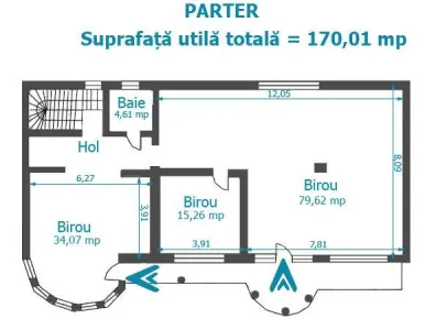 ROYAL IMOBILIARE- Vanzare spatiu birouri zona Cantacuzino - foto 14
