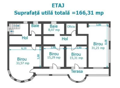 ROYAL IMOBILIARE- Vanzare spatiu birouri zona Cantacuzino - foto 15