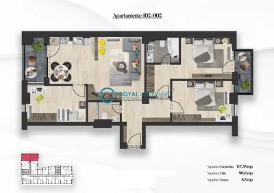 Royal Imobiliare -  Ultracentral, apartamente LUX - foto 1