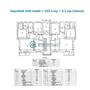Royal Imobiliare-Inchiriere Apartament 3 Camere Zona Albert - foto 22