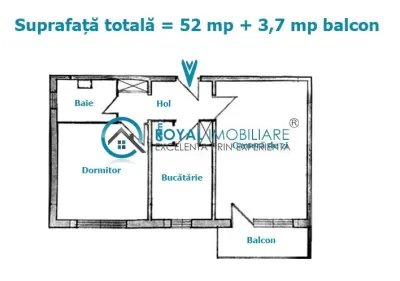Royal Imobiliare - Vanzare apartament 2 camere zona Sud - foto 7