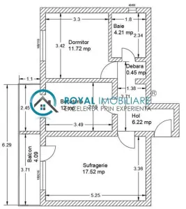Royal Imobiliare - Vanzare apartament 2 camere, zona Bld Bucuresti - foto 16