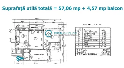 Royal Imobiliare - Vanzare apartament 3 camere zona Ultracentral - foto 10
