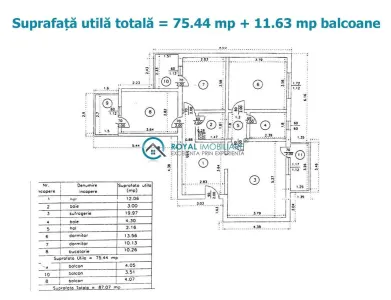 Royal Imobiliare - Vanzare apartament 3 camere zona Marasesti - foto 9