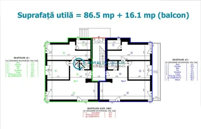Royal Imobiliare-Vanzare Apartament 3 Camere Zona Albert - foto 10