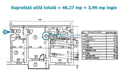 Royal Imobiliare - Vanzare apartament 2 camere zona Sud - foto 11