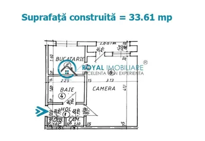 Royal Imobiliare - Vanzare garsoniera zona Gheorghe Doja - foto 6