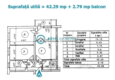 Royal Imobiliare - Vanzare apartament 3 camere zona Baraolt - foto 17