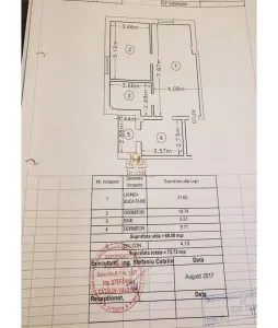 APARTAMENT 3 CAMERE +MANSARDA MOBILAT SI UTILAT GALATA PLATOUL INSORIT - foto 9