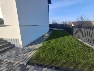 Vila moderna tip duplex separata cu o magazie finisaje LUX  Bucium Visani la asfalt.Mutare rapida!  tva inclus. - foto 14