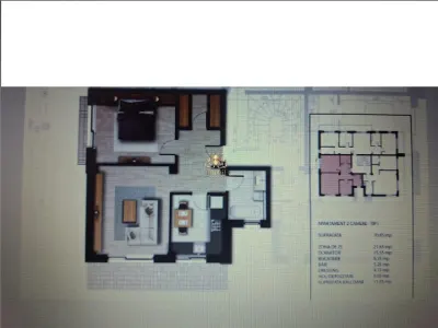Apartament 2 camere si dresing Lidl Bucium! Rate la dezvoltator! - foto 8