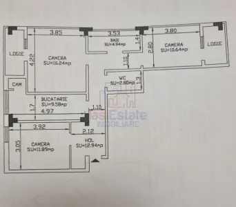 Ocazie - Podul de Fier - Apartament 3 camere - foto 3
