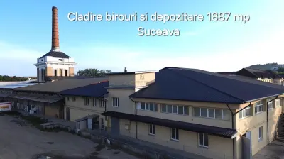 CLĂDIRE COMERCIALĂ 1.887 MP ÎN SUCEAVA | BIROURI + DEPOZITARE | ACCES TIR | ZONA KAUFLAND BURDUJENI | COMISION 0% - foto 2