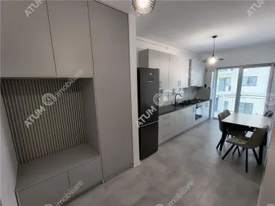 De inchiriat garsoniera moderna la etajul 1 cu boxa de depozitare si parcare proprie in zona Pictor Brana din Selimbar - foto 11