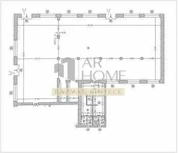 Spatiu comercial 267 mp, curte, centru Tomsani Prahova - foto 2
