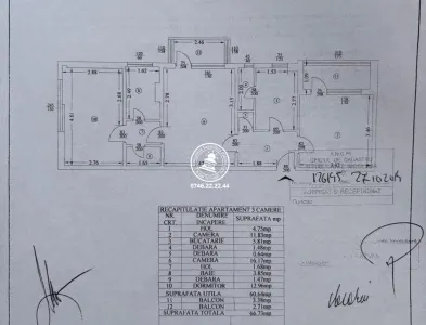 Apartament 3 camere, etaj intermediar, bloc fara risc - Podu Ros / Cantemir - foto 16